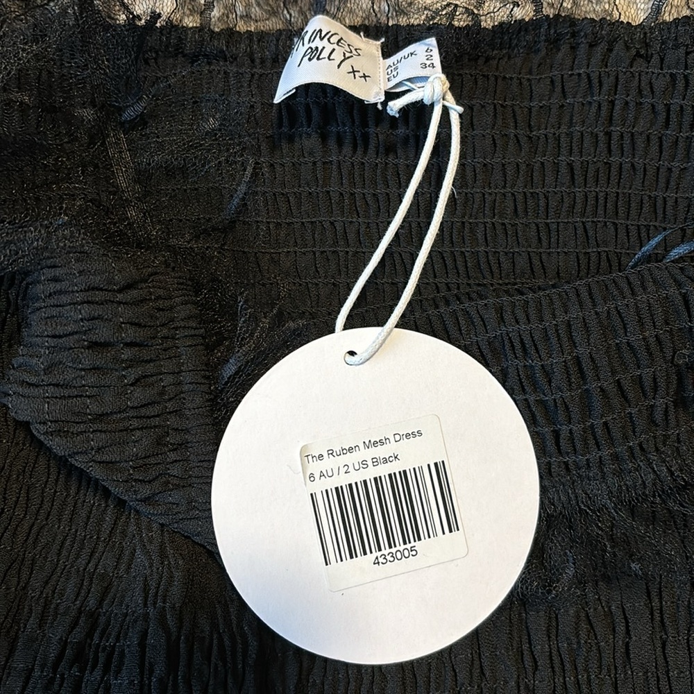 Princess Polly Ruben Mesh dress Size 2 - Picture 3 of 3